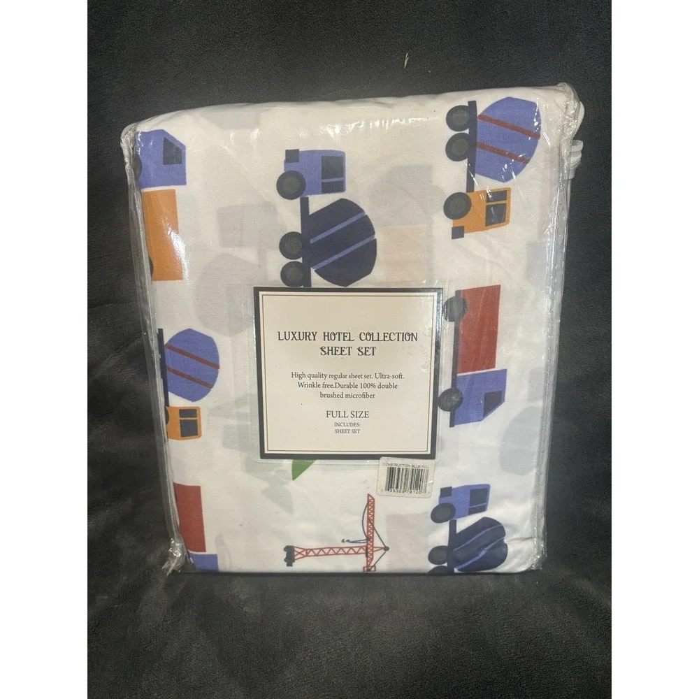 Luxury Hotel Collection Sheet Set, Construction, Full‎